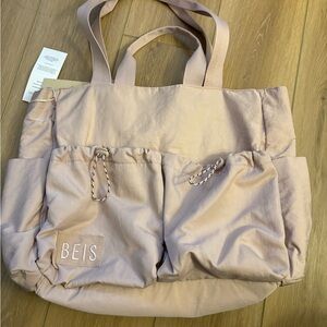 Beis Pink Tote Bag in Atlas Pink